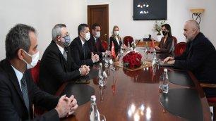 MINISTER OF NATIONAL EDUCATION SELÇUK MEETS ALBANIAN PRIME MINISTER RAMA