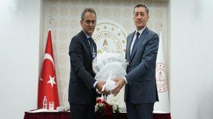 MINISTER OF NATIONAL EDUCATION MAHMUT ÖZER TOOK OVER THE POSITION FROM ZİYA SELÇUK