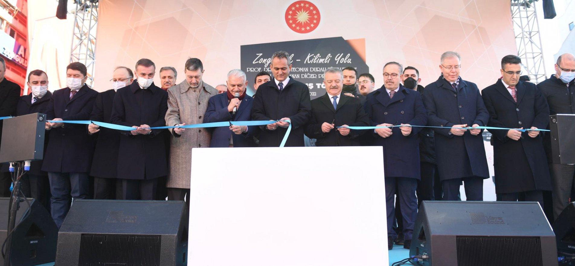 MINISTER ÖZER ATTENDED JOINT INAUGURATION CEREMONY IN ZONGULDAK