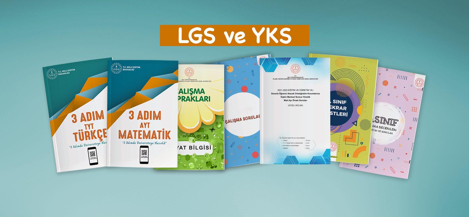 LGS VE YKS'YE HAZIRLANAN ÖĞRENCİLERE 15 MİLYON YARDIMCI KAYNAK ULAŞTIRILDI