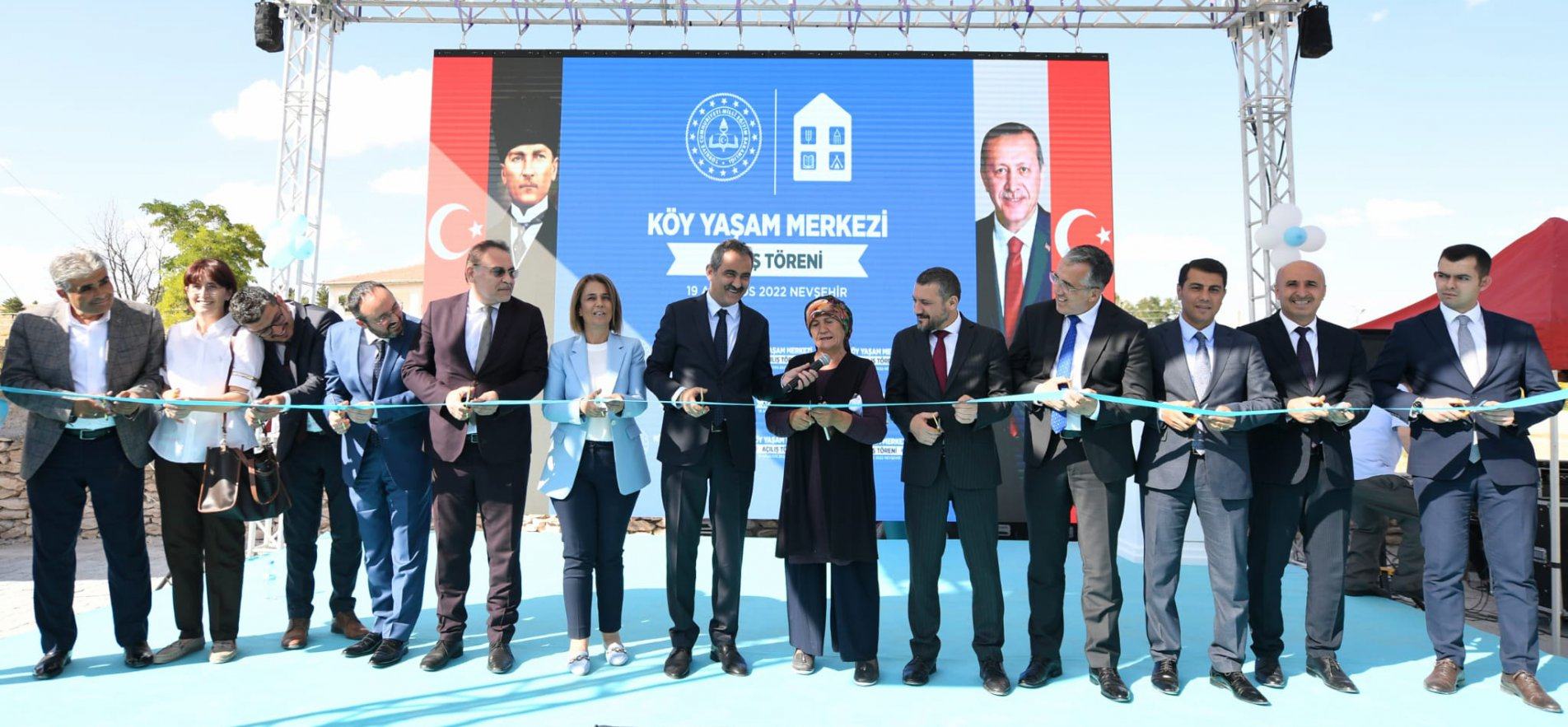 ÜÇKUYU PRIMARY SCHOOL AND VILLAGE PUBLIC CENTER WERE INAUGURATED IN AVANOS