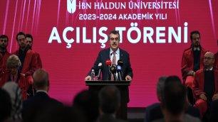 BAKAN TEKİN, İBN HALDUN ÜNİVERSİTESİ 2023-2024 AKADEMİK YILI AÇILIŞ PROGRAMINA KATILDI