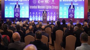 MINISTER YUSUF TEKİN ATTENDS THE ISTANBUL VOCATIONAL EDUCATION SUMMIT